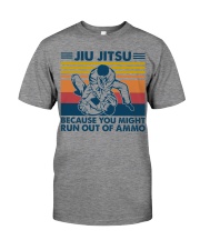 Jiu Jitsu Because You Might Run Out Of Ammo Premium Fit Mens Tee tile