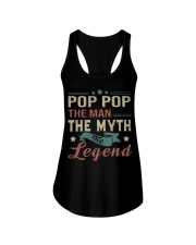 Pop Pop Legend Design Ladies Flowy Tank tile