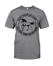 Don't Touch My Stuff - I'll Kick Your Ass So Hard Classic T-Shirt tile