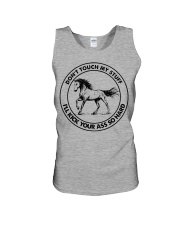 Don't Touch My Stuff - I'll Kick Your Ass So Hard Unisex Tank tile