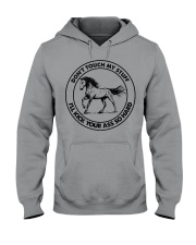 Don't Touch My Stuff - I'll Kick Your Ass So Hard Hooded Sweatshirt tile