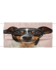 Big Face Poodle Cloth face mask front