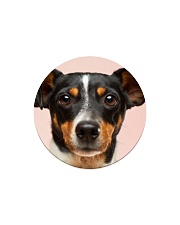 Big Face Poodle Circle Magnet thumbnail