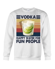 Vodka - Happy Water For Fun People Crewneck Sweatshirt tile
