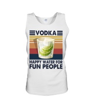 Vodka - Happy Water For Fun People Unisex Tank tile