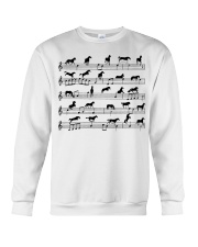 Horses Music Crewneck Sweatshirt tile