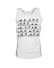 Horses Music Unisex Tank tile