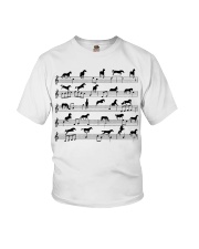 Horses Music Youth T-Shirt tile