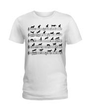 Horses Music Ladies T-Shirt front