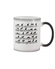 Horses Music Color Changing Mug tile