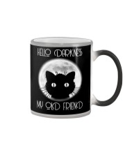 Hello Darkness Old Friend Color Changing Mug tile