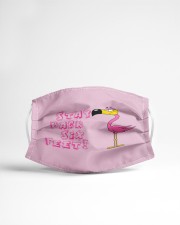 Stay Back Six Feet Cloth face mask aos-face-mask-lifestyle-22