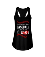 I Play In The Dirt Ladies Flowy Tank tile