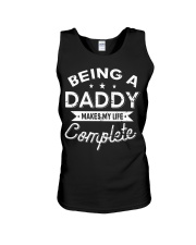Being A Daddy Makes My Life Complete Unisex Tank tile