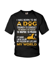 Born To Be A Dog Trainer Youth T-Shirt tile