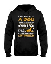 Born To Be A Dog Trainer Hooded Sweatshirt tile