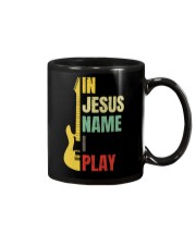 In Jesus Name I Play Mug tile
