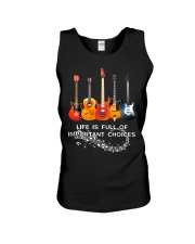 Life Is Full Of Important Choices Unisex Tank tile