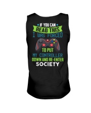 I Was Forced To Put My Controller Down Unisex Tank tile