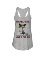 Touch My Coffee Ladies Flowy Tank tile