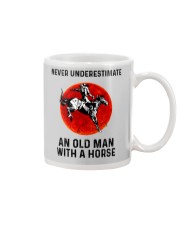 Never Underestimate An Old Man With A Horse Mug tile