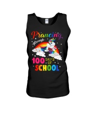 Prancing Through 100 Days Of School Unisex Tank tile