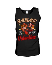 Sausage Is My Valentine Unisex Tank tile