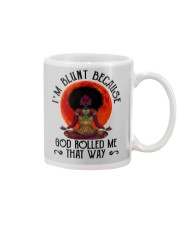I'm Blunt Because God Rolled Me That Way Mug tile