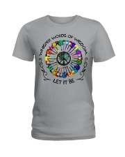 Whisper Words Of Wisdom - Let It Be Ladies T-Shirt tile