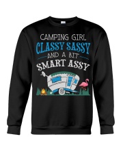 Camping Girl Crewneck Sweatshirt tile