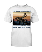 Fornicate Thyself Premium Fit Mens Tee tile