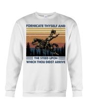 Fornicate Thyself Crewneck Sweatshirt tile