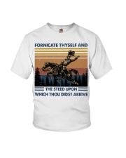 Fornicate Thyself Youth T-Shirt tile