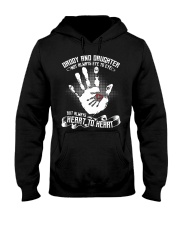 Heart To Heart Daddy And Daughter Hooded Sweatshirt tile