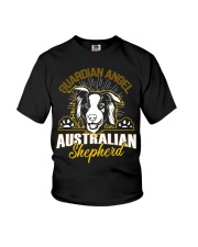 Guardian Angel Australian Shepherd Youth T-Shirt tile