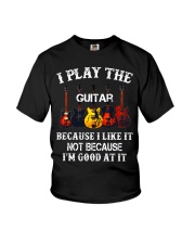 I Play The Guitar Because I Like Youth T-Shirt tile