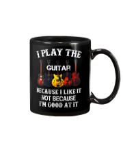 I Play The Guitar Because I Like Mug tile