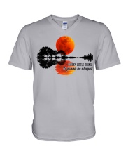 Every Little Things Is Gonna Be Alright V-Neck T-Shirt tile