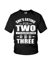 I'm Drinking For Three Design Youth T-Shirt tile