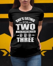 I'm Drinking For Three Design Ladies T-Shirt apparel-ladies-t-shirt-lifestyle-04