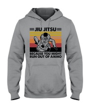 Jiu Jitsu Because You Might Run Out Of Ammo Hooded Sweatshirt tile