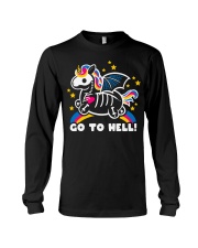 Unicorn Go To Hell Long Sleeve Tee tile