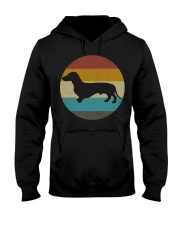 Dachshund Retro Design Hooded Sweatshirt tile