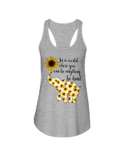 In A World Where You Can Be Anything - Be Kind Ladies Flowy Tank tile