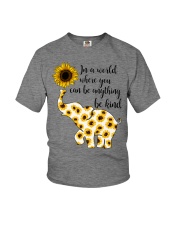 In A World Where You Can Be Anything - Be Kind Youth T-Shirt tile