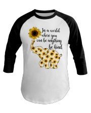 In A World Where You Can Be Anything - Be Kind Baseball Tee tile