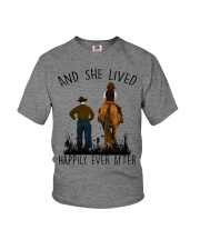 And She Lived Happily Ever After Youth T-Shirt tile