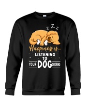 Listen To Your Dog Snoring Crewneck Sweatshirt tile