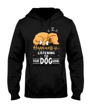 Listen To Your Dog Snoring Hooded Sweatshirt tile