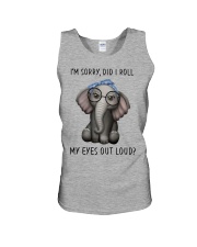 I'm Sorry - Did I Roll My Eyes Out Loud Unisex Tank tile
